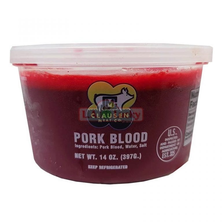 FRESH PORK BLOOD CUPS LA LUCKY IMPORT EXPORTS