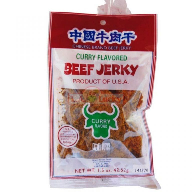 CHINA .CURRY BEEF JERKY LA LUCKY IMPORT EXPORTS