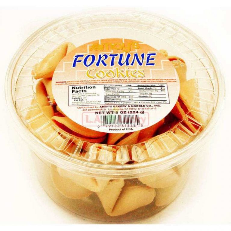 FORTUNE COOKIES *8 OZ* LA LUCKY IMPORT EXPORTS