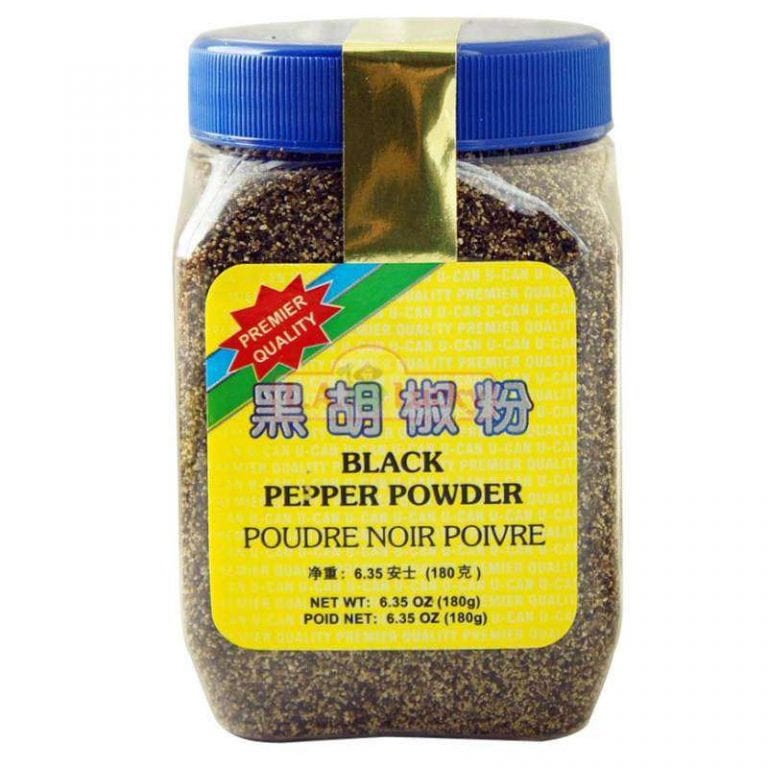 BLACK PEPPER POWDER 6.35Z LA LUCKY IMPORT EXPORTS