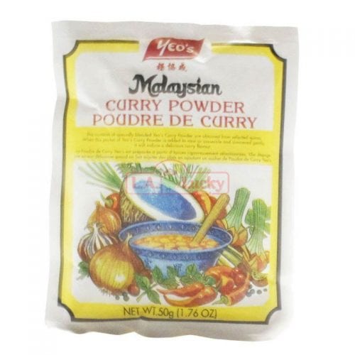 YEO’S MALAY CURRY POWDER LA LUCKY IMPORT EXPORTS